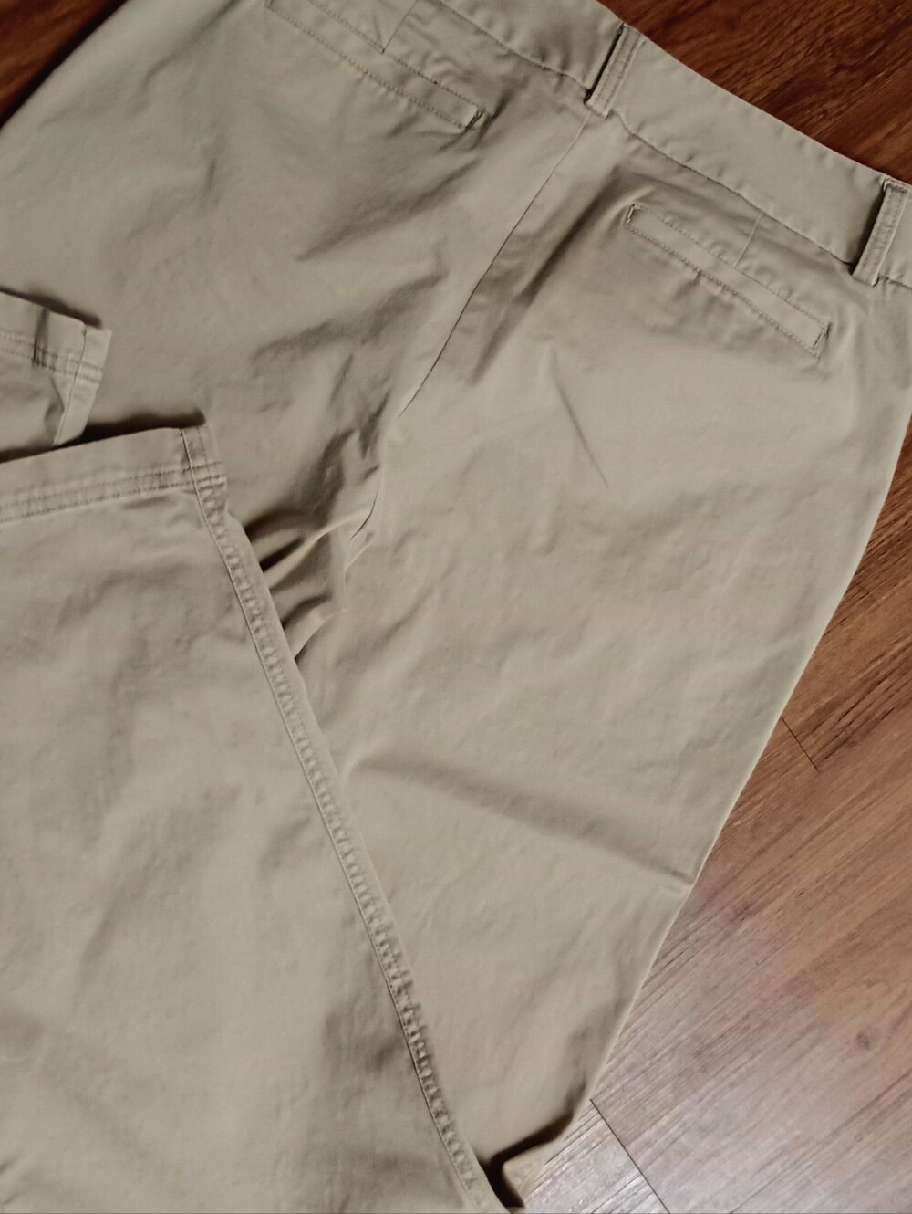 Women's Dockers Classic Fit Chino Pants Tan Khakis - Picture 5 of 7